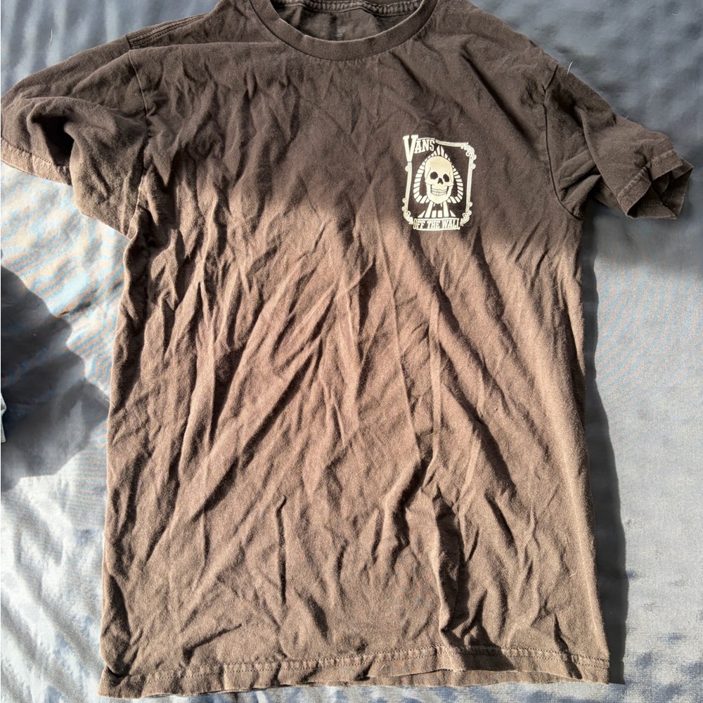 Vans Black Skull Graphic Tee